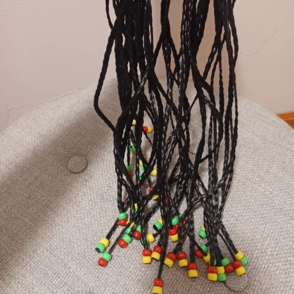 Disneyland Resort store Rasta Jamaican beanie with braids Unisex